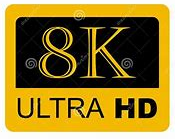 8K ULTRA HD LOGO